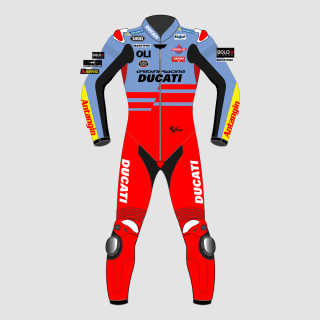 Combinaison de course Alex Marquez MotoGP 2023 Team Gresini Ducati