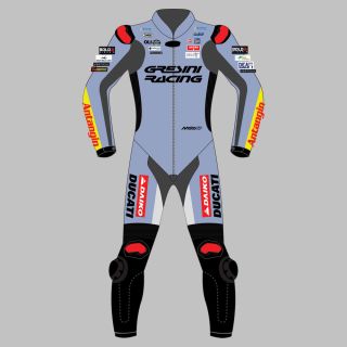 Alex Marquez Ducati Combinaison de Course Team Gresini MotoGP 2025
