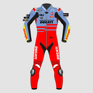 Fabio Di Giannantonio Combinaison de course Ducati MotoGP 2023