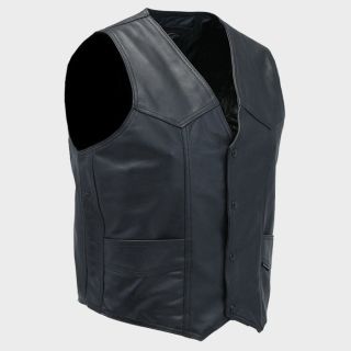 Gilet en cuir Jamin