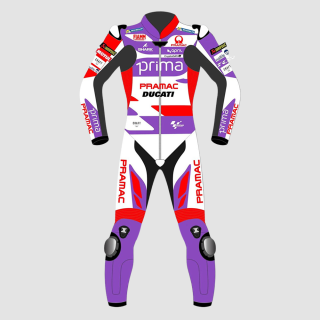Combinaison de course Ducati Pramac Johann Zarco MotoGP 2023