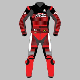 Marco Bezzecchi 72 Combinaison en cuir Test d'hiver 2024
