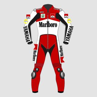 Combinaison en cuir Marlboro John Kocinski Yamaha MotoGP 1990