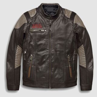 Veste en cuir pour hommes Exhort
