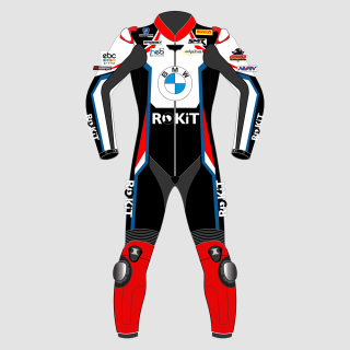 Michael Van der Mark Combinaison de course BMW WSBK 2023