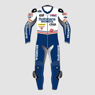 Combinaison en cuir Rothmans Honda
