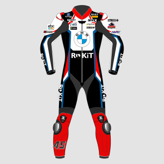 Combinaison de course Scott Redding BMW Rokit WSBK 2023