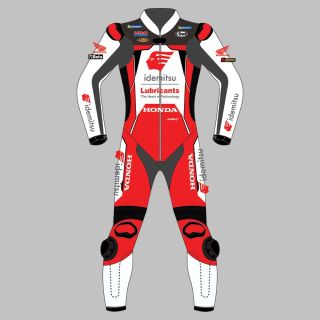 Somkiat Chantra Idemitsu Combinaison en cuir Honda LCR GP d'Argentine 2025