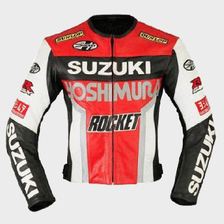 Veste en cuir Suzuki Yoshimura